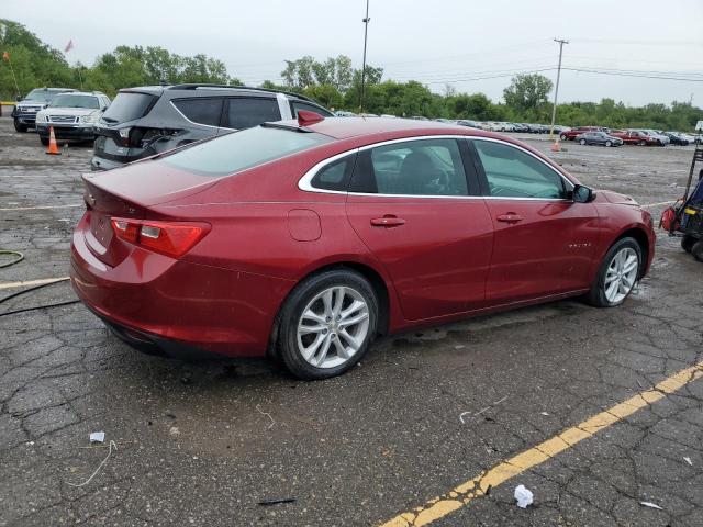 1G1ZD5ST2JF191377 - 2018 CHEVROLET MALIBU LT Қызыл фото 3
