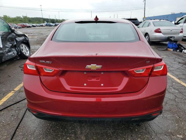 1G1ZD5ST2JF191377 - 2018 CHEVROLET MALIBU LT Қызыл фото 6