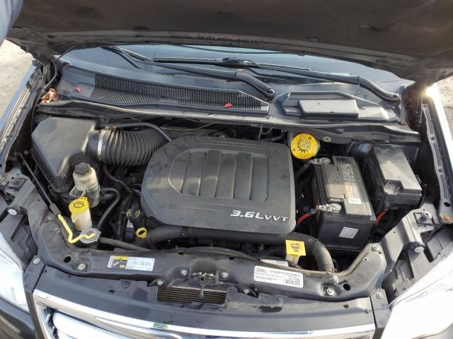 2C4RC1BG4FR664802 - 2015 CHRYSLER TOWN & COU TOURING შავი ფოტო 12