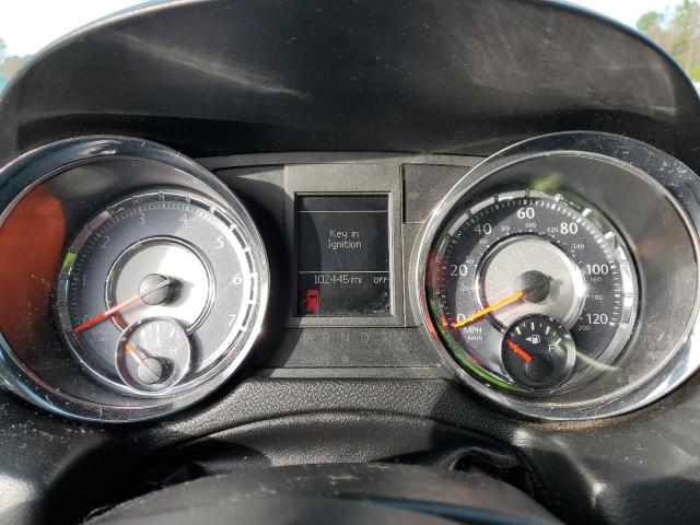 2C4RC1BG4FR664802 - 2015 CHRYSLER TOWN & COU TOURING შავი ფოტო 9