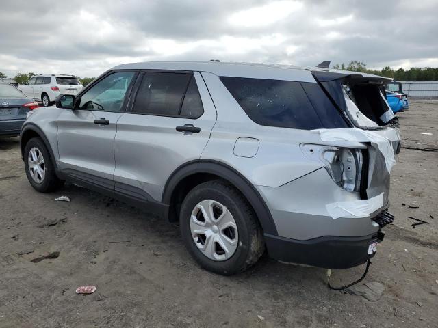 1FM5K8AC6MNA11936 - 2021 FORD EXPLORER POLICE INTERCEPTOR 银色 照片 2