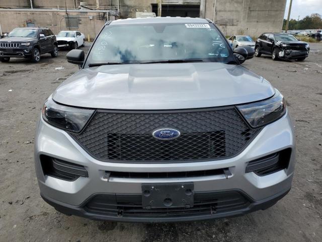 1FM5K8AC6MNA11936 - 2021 FORD EXPLORER POLICE INTERCEPTOR 银色 照片 5