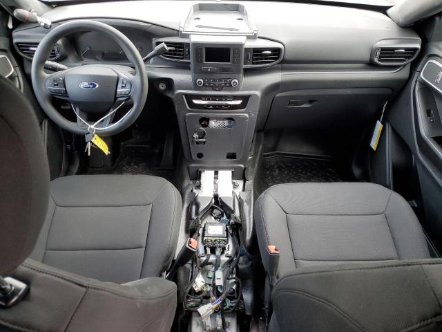 1FM5K8AC6MNA11936 - 2021 FORD EXPLORER POLICE INTERCEPTOR 银色 照片 8