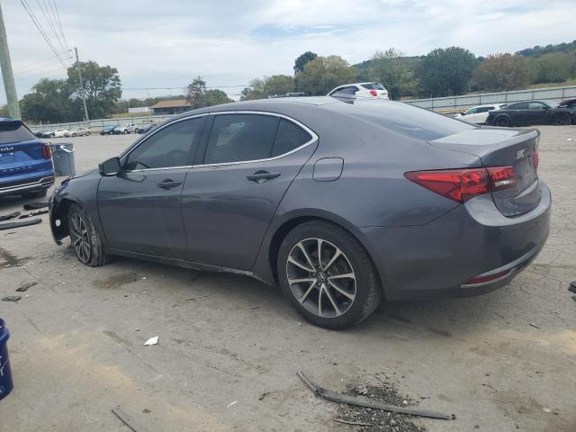 19UUB2F78HA007460 - 2017 ACURA TLX ADVANCE GRAY photo 2