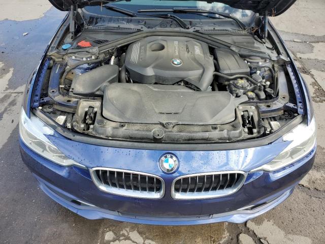 WBA8D9G34HNU64917 - 2017 BMW 330 XI BLUE photo 11