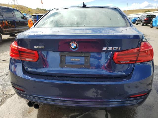 WBA8D9G34HNU64917 - 2017 BMW 330 XI BLUE photo 6