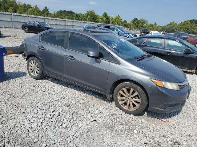 19XFB2F84CE087247 - 2012 HONDA CIVIC EX 灰色 照片 4