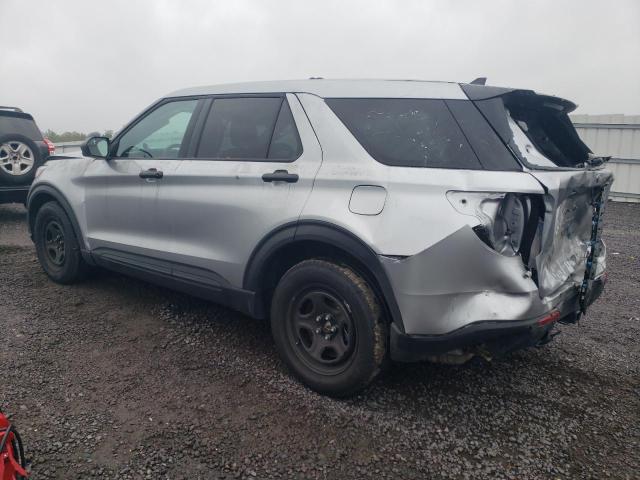 1FM5K8AC7NGC41720 - 2022 FORD EXPLORER POLICE INTERCEPTOR 银色 照片 2