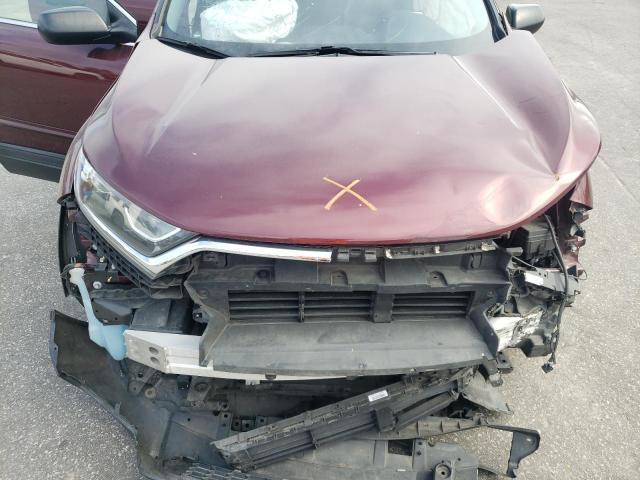 2HKRW5H30JH405314 - 2018 HONDA CR-V LX Бордовый фото 12