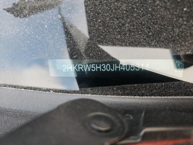 2HKRW5H30JH405314 - 2018 HONDA CR-V LX Бордовый фото 13