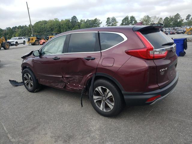 2HKRW5H30JH405314 - 2018 HONDA CR-V LX Бордовый фото 2