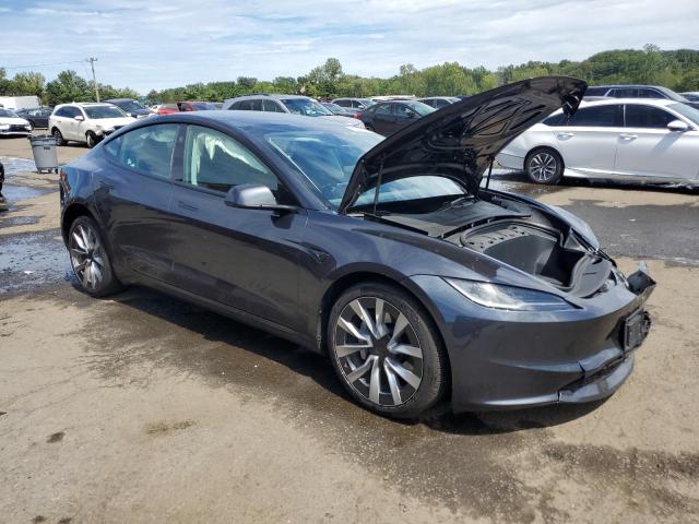5YJ3E1EAXRF751496 - 2024 TESLA MODEL 3 GRAY photo 4