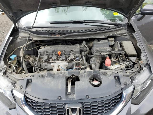 2HGFB2F53EH515937 - 2014 HONDA CIVIC LX GRAY photo 11