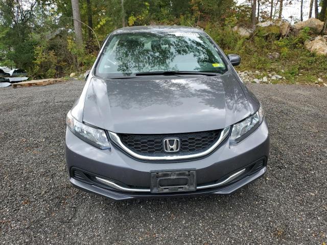 2HGFB2F53EH515937 - 2014 HONDA CIVIC LX GRAY photo 5