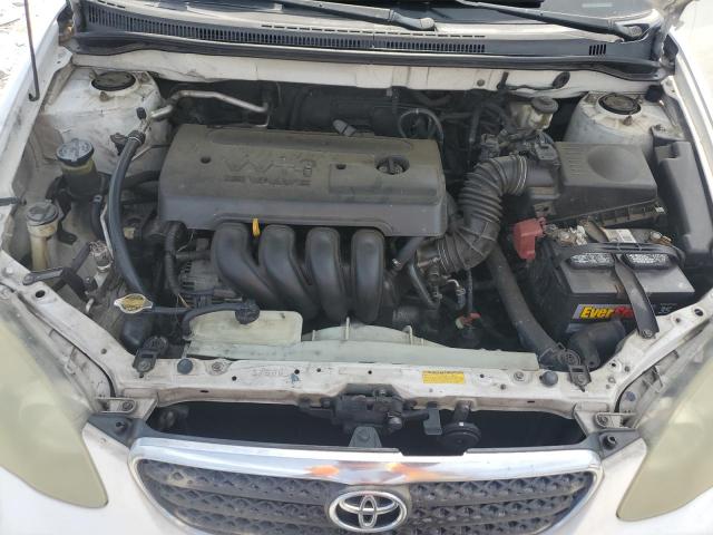 1NXBR32E85Z558392 - 2005 TOYOTA COROLLA CE WHITE photo 11