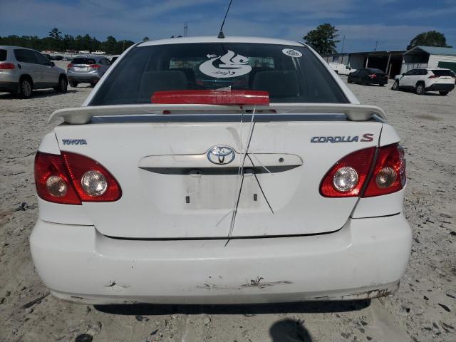 1NXBR32E85Z558392 - 2005 TOYOTA COROLLA CE WHITE photo 6