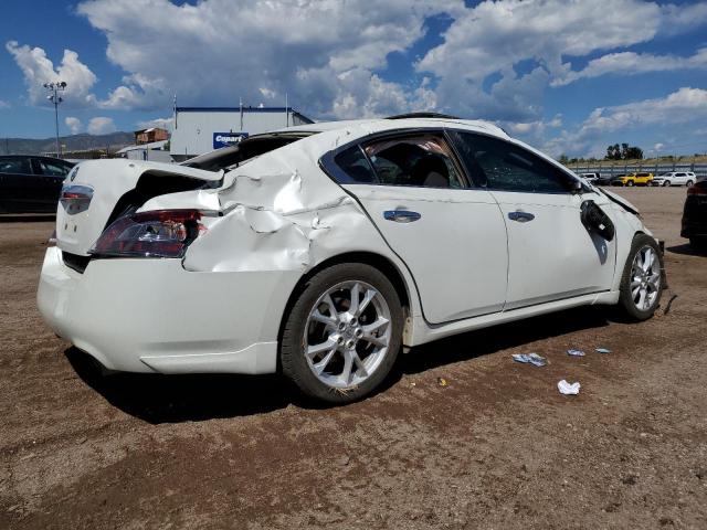 1N4AA5APXEC474009 - 2014 NISSAN MAXIMA S WHITE photo 3