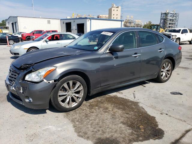 JN1BY1AP1CM335433 - 2012 INFINITI M37 GRAY photo 1