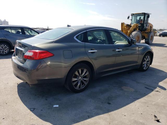 JN1BY1AP1CM335433 - 2012 INFINITI M37 GRAY photo 3