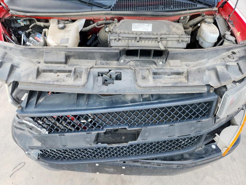 1GCZGGF72M1147825 - 2021 CHEVROLET EXPRESS G3 红色 照片 12