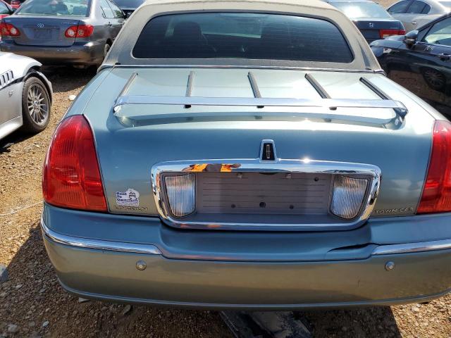 1LNHM81W14Y675108 - 2004 LINCOLN TOWN CAR EXECUTIVE TURQUOISE photo 6