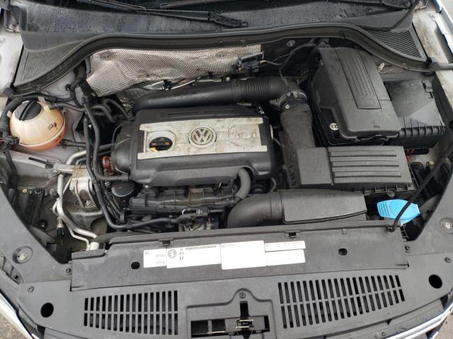 WVGBV7AX2CW548139 - 2012 VOLKSWAGEN TIGUAN S SILVER photo 12