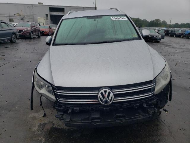 WVGBV7AX2CW548139 - 2012 VOLKSWAGEN TIGUAN S SILVER photo 5
