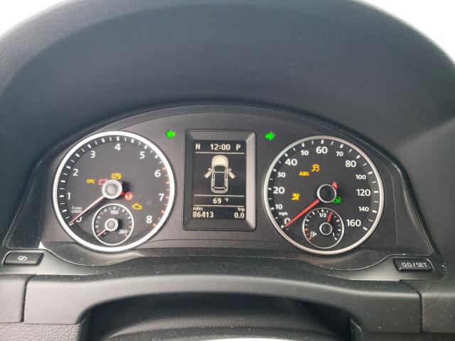 WVGBV7AX2CW548139 - 2012 VOLKSWAGEN TIGUAN S SILVER photo 9