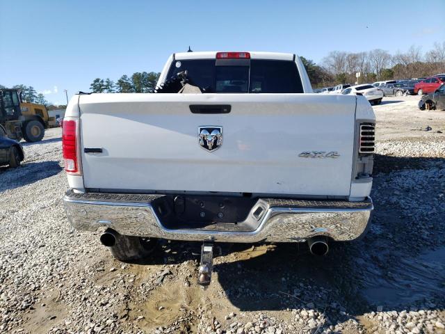 1C6RR7NT8JS110042 - 2018 RAM 1500 LARAMIE WHITE photo 6