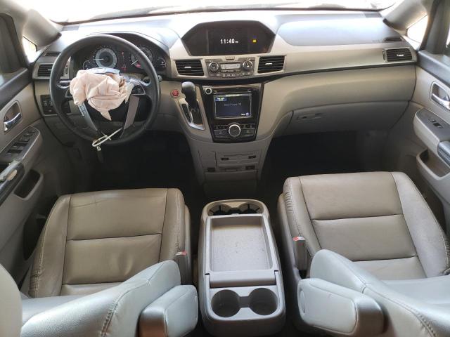 5FNRL5H69EB094277 - 2014 HONDA ODYSSEY EXL BLUE photo 8