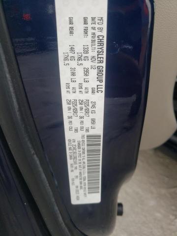 2C4RC1BG1DR621645 - 2013 CHRYSLER TOWN & COU TOURING 蓝色 照片 13