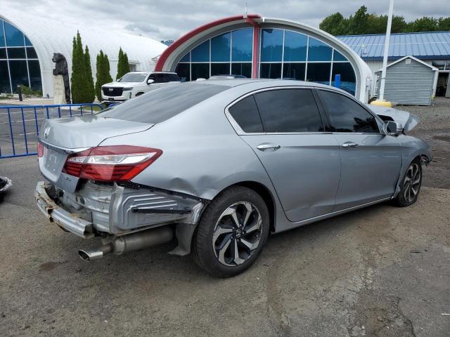 1HGCR3F8XHA029725 - 2017 HONDA ACCORD EXL SILVER photo 3
