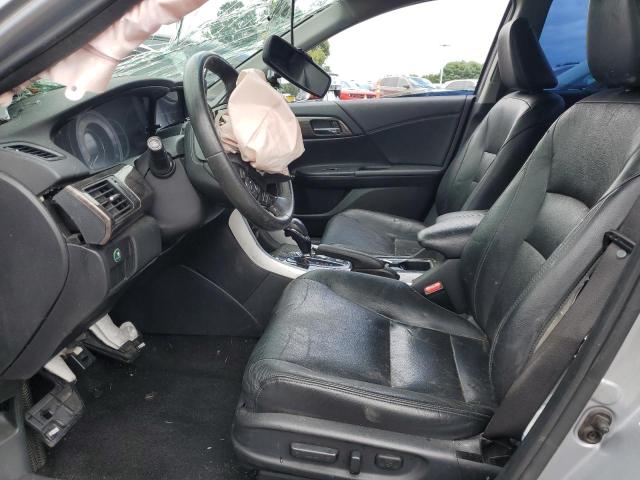 1HGCR3F8XHA029725 - 2017 HONDA ACCORD EXL SILVER photo 7