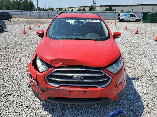 MAJ6P1UL6JC242278 - 2018 FORD ECOSPORT SE Червоний фото 5
