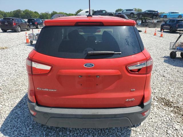MAJ6P1UL6JC242278 - 2018 FORD ECOSPORT SE Червоний фото 6