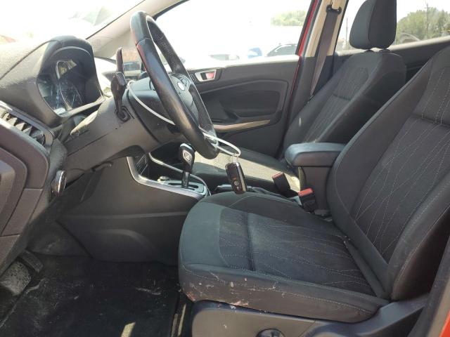 MAJ6P1UL6JC242278 - 2018 FORD ECOSPORT SE Червоний фото 7