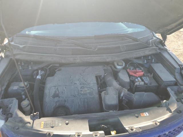 1FM5K8F83FGA65965 - 2015 FORD EXPLORER LIMITED BLUE photo 12