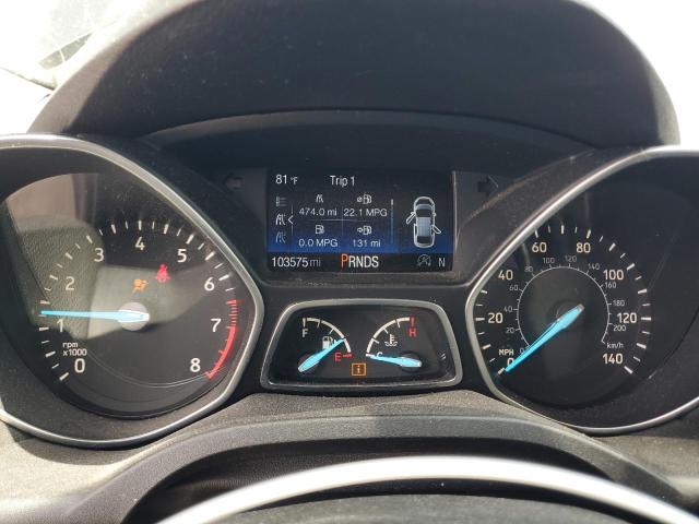 1FMCU9G92HUE22832 - 2017 FORD ESCAPE SE BLACK photo 9