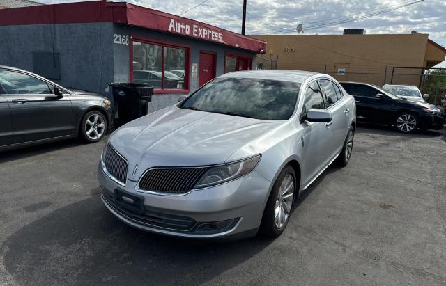 1LNHL9DK4DG604282 - 2013 LINCOLN MKS SILVER photo 2