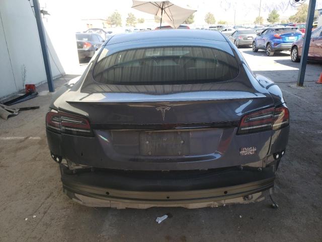 5YJSA1E66NF496634 - 2022 TESLA MODEL S ვერცხლისფერი ფოტო 6