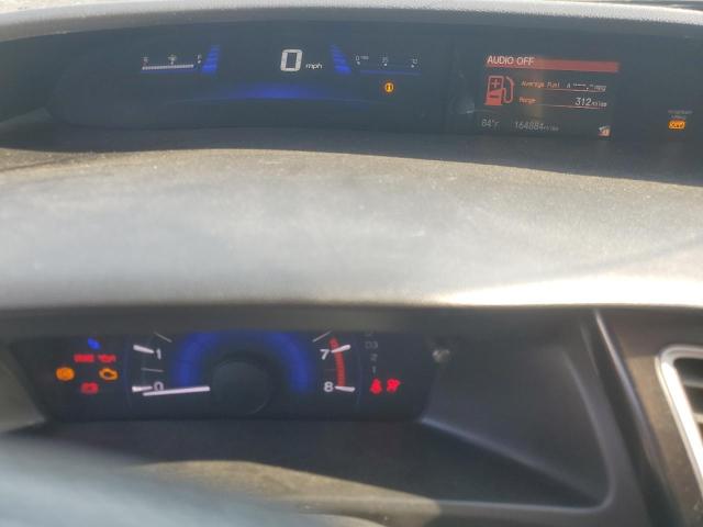 2HGFG3B83DH525177 - 2013 HONDA CIVIC EX BLACK photo 9