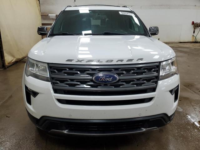1FM5K8D88KGA39505 - 2019 FORD EXPLORER XLT أبيض صورة 5