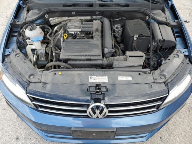 3VW2B7AJ8HM402566 - 2017 VOLKSWAGEN JETTA S BLUE photo 11