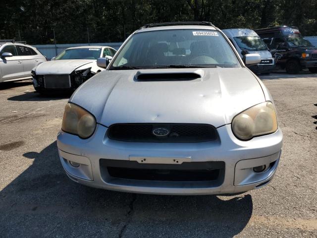 JF1GG29684G808760 - 2004 SUBARU IMPREZA WRX SILVER photo 5