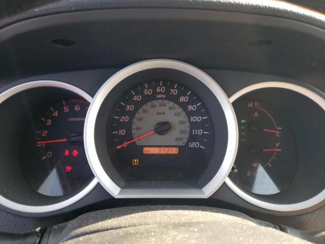 5TETX22N97Z328329 - 2007 TOYOTA TACOMA ACCESS CAB Күміс фото 9