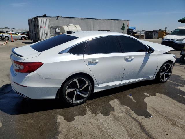 1HGCV1F37NA038849 - 2022 HONDA ACCORD SPORT WHITE photo 3