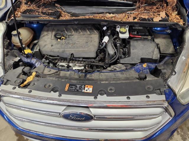 1FMCU0GD3HUA91310 - 2017 FORD ESCAPE SE 蓝色 照片 11