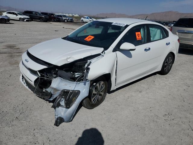 3KPA24AD2PE558201 - 2023 KIA RIO LX WHITE photo 1