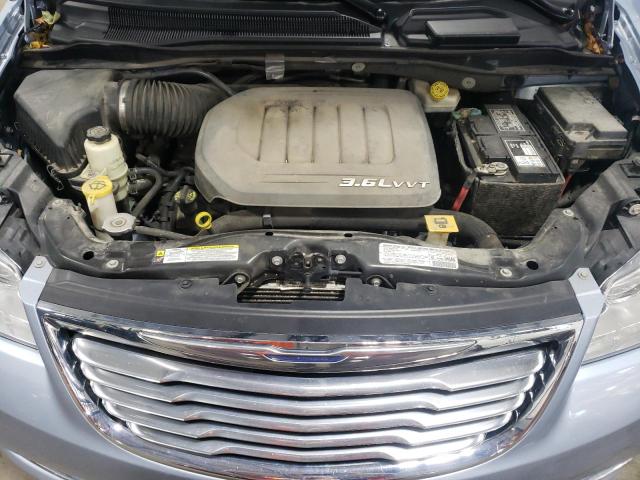 2C4RC1BG8DR508761 - 2013 CHRYSLER TOWN & COU TOURING BLUE photo 12