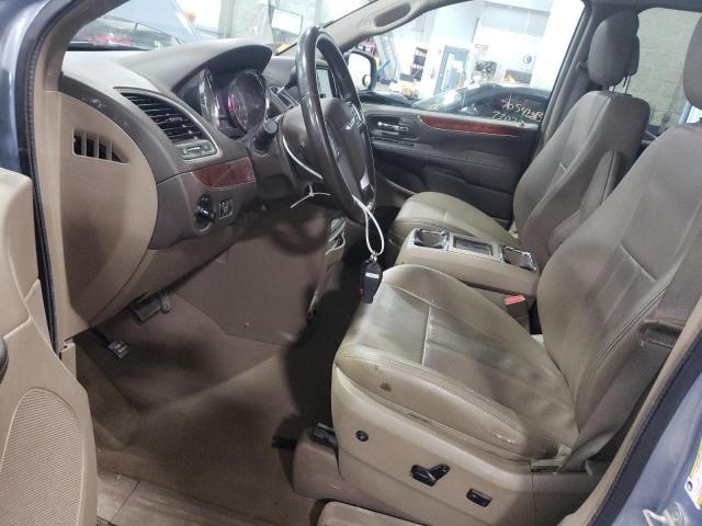 2C4RC1BG8DR508761 - 2013 CHRYSLER TOWN & COU TOURING BLUE photo 7